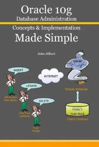 Cover of Oracle 10g Database Administration Concepts & Implementation Made Simple
