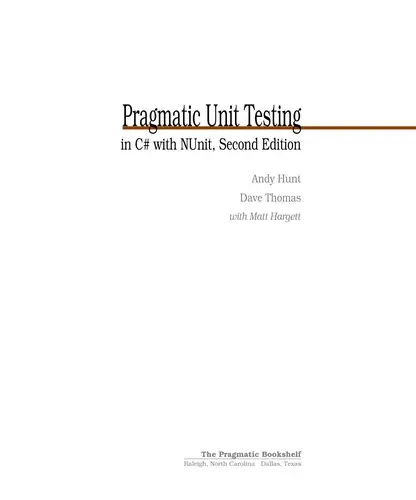Cover of Pragmatic Unit Testing in C# with NUnit 2e
