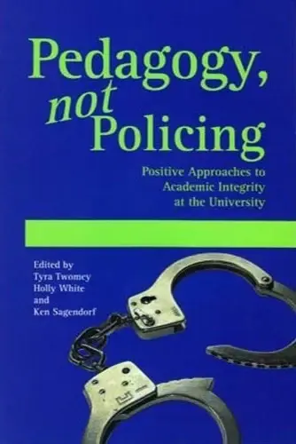 Cover of Pedagogy, Not Policing