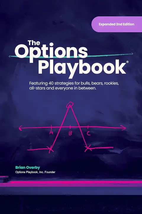 Cover of The Options Playbook, Expanded 2nd Edition