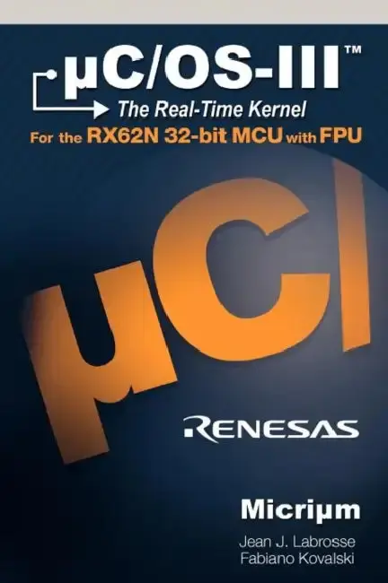 Cover of uC/OS-III for the Renesas RX62N