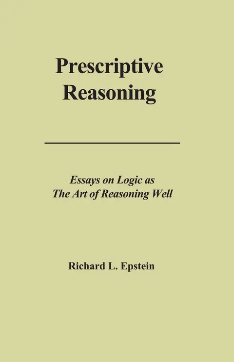 Cover of Prescriptive Reasoning
