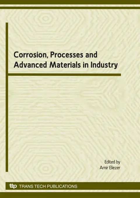 Cover of Corrosion, Processes and Advanced Materials in Industry