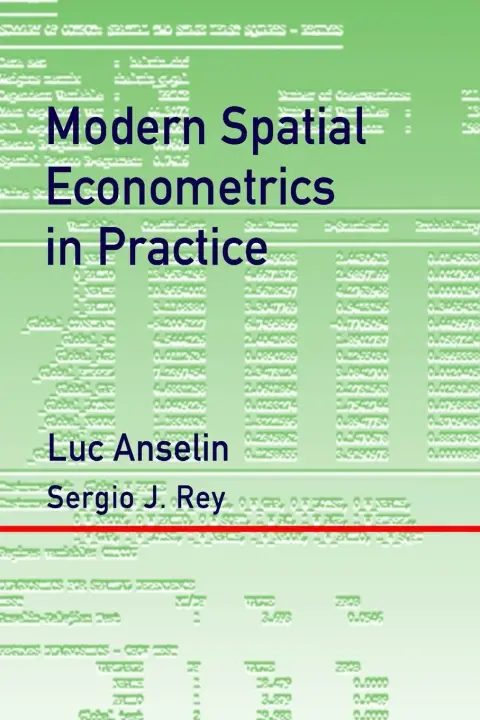Cover of Modern Spatial Econometrics in Practice