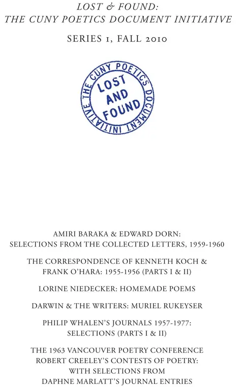 Cover of Lost & Found