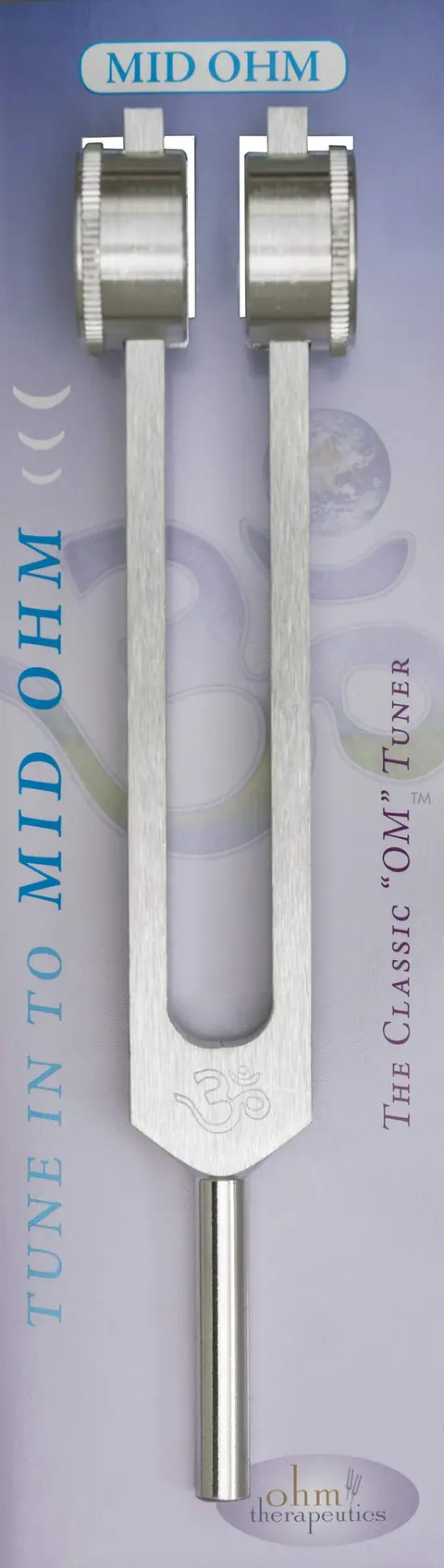 Cover of Mid Ohm Tuning Fork + Instructional Pamphlet