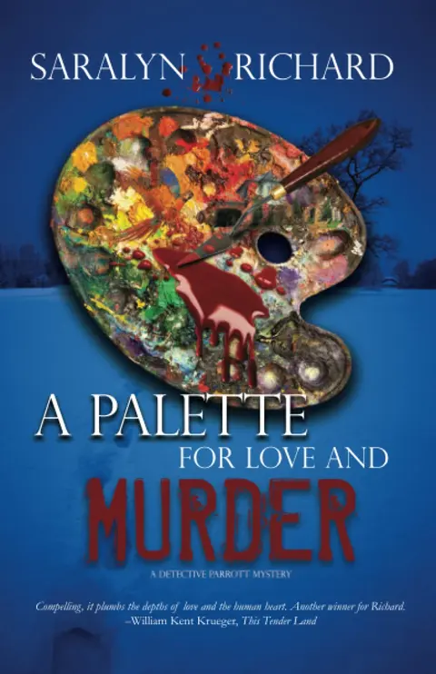 Cover of A Palette for Love and Murder