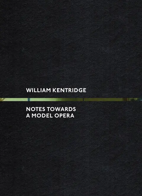 Cover of Notes Towards a Model Opera