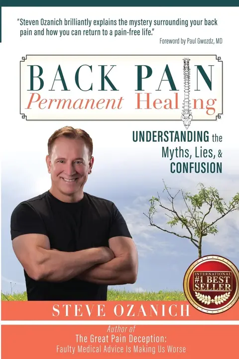 Cover of Back Pain Permanent Healing