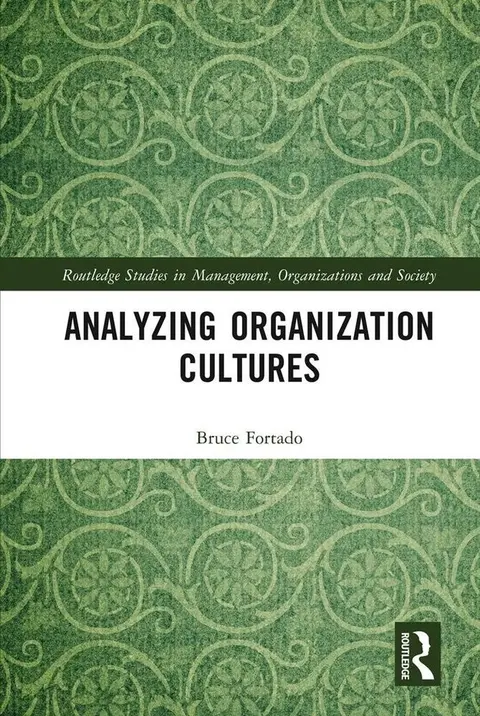 Cover of Analyzing Organization Cultures