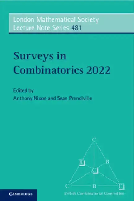 Cover of Surveys in Combinatorics 2022