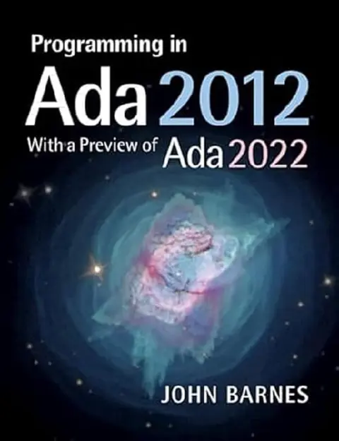 Cover of Programming in Ada 2012 with a Preview of Ada 2022