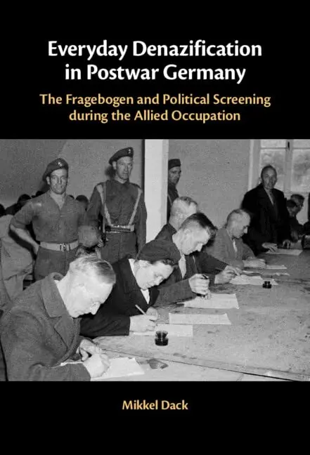 Cover of Everyday Denazification in Postwar Germany