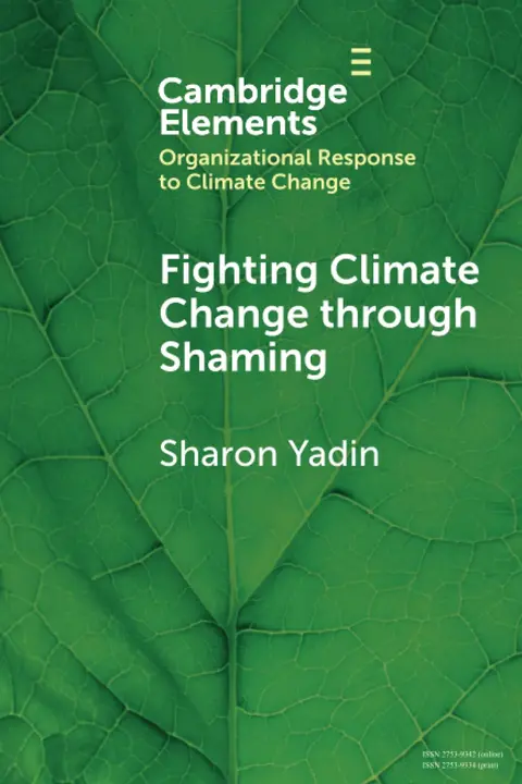 Cover of Fighting Climate Change through Shaming
