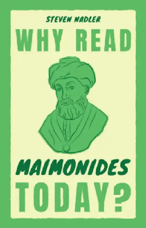 Cover of Why Read Maimonides Today?