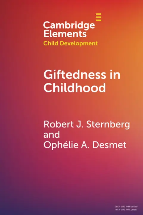 Cover of Giftedness in Childhood