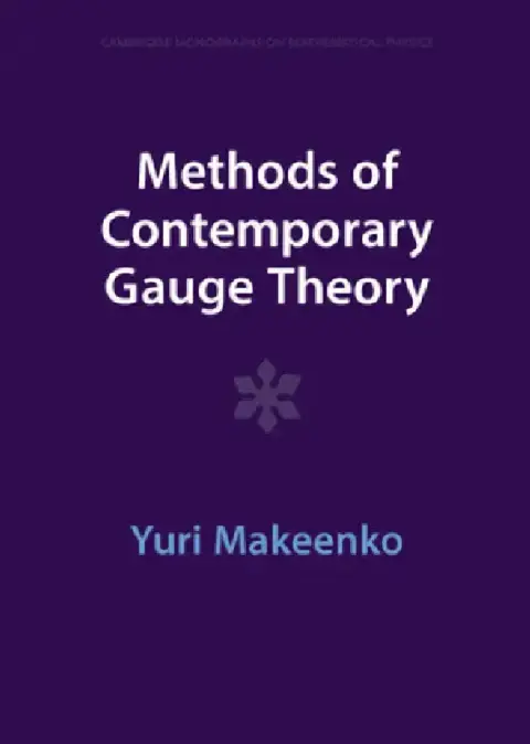 Cover of Methods of Contemporary Gauge Theory