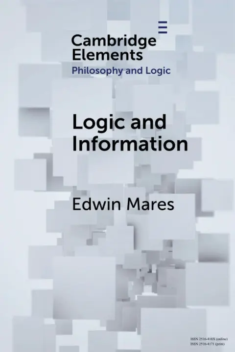 Cover of Logic and Information