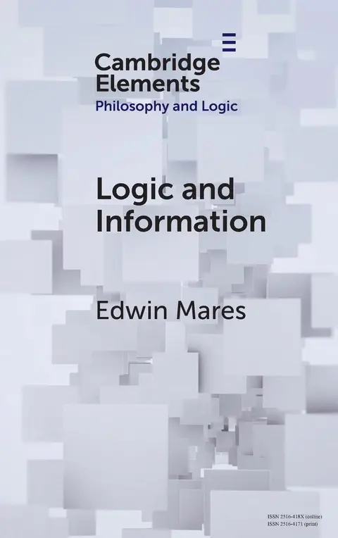 Cover of Logic and Information