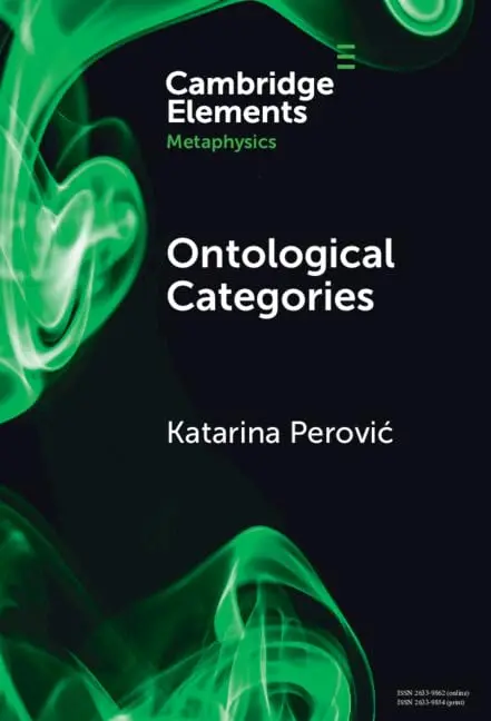 Cover of Ontological Categories