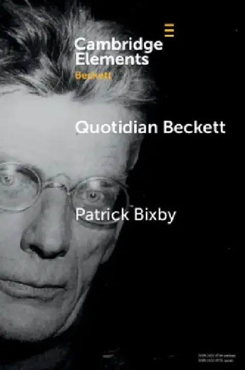 Cover of Quotidian Beckett