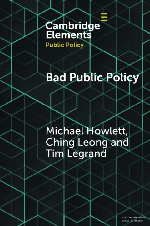 Cover of Bad Public Policy