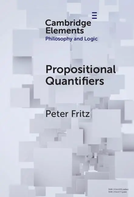 Cover of Propositional Quantifiers