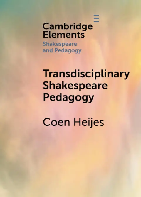 Cover of Transdisciplinary Shakespeare Pedagogy