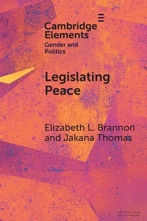 Cover of Legislating Peace