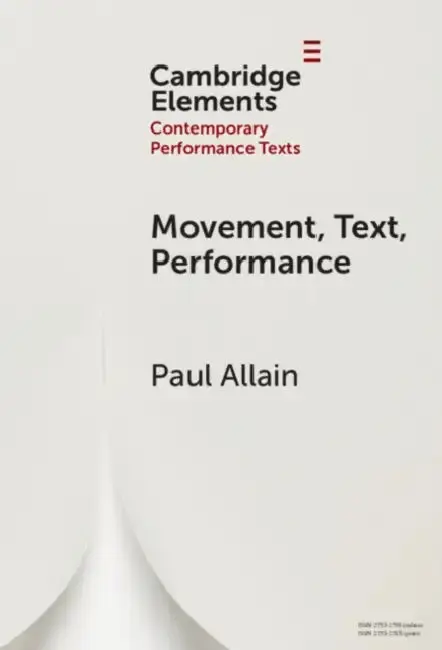 Cover of Movement, Text, Performance