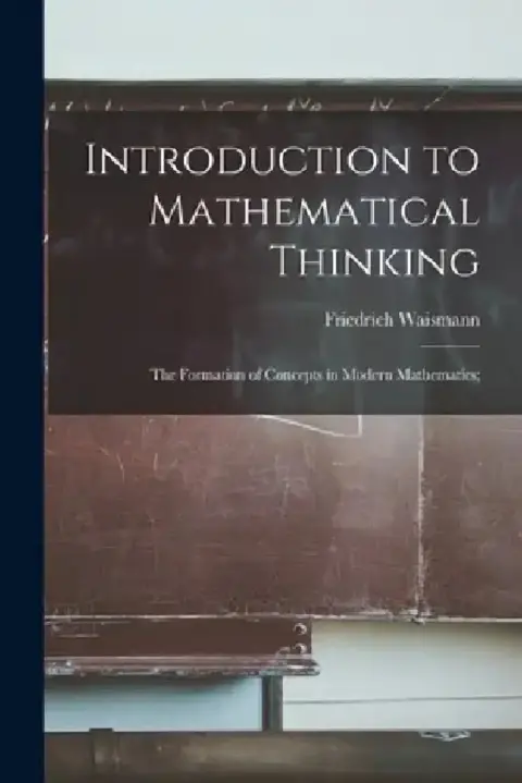 Cover of Introduction to Mathematical Thinking