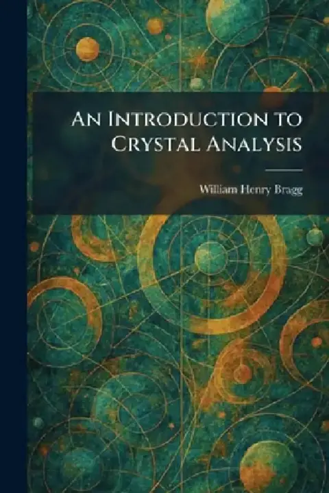 Cover of An Introduction to Crystal Analysis