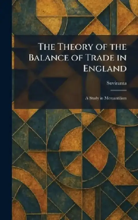 Cover of The Theory of the Balance of Trade in England