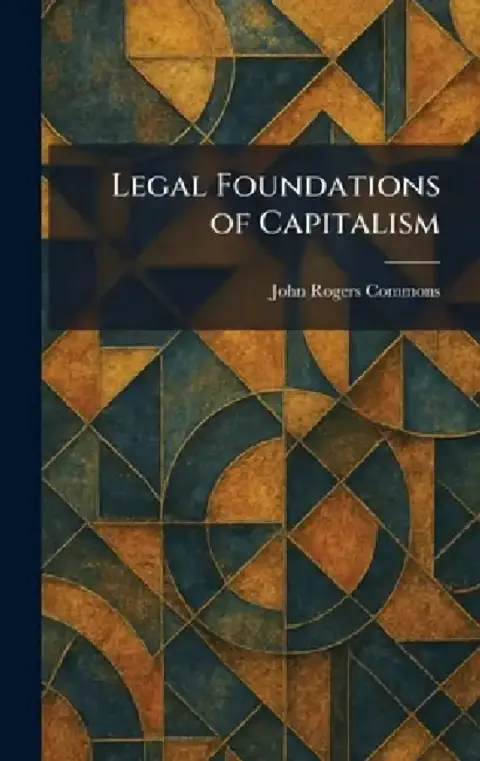 Cover of Legal Foundations of Capitalism