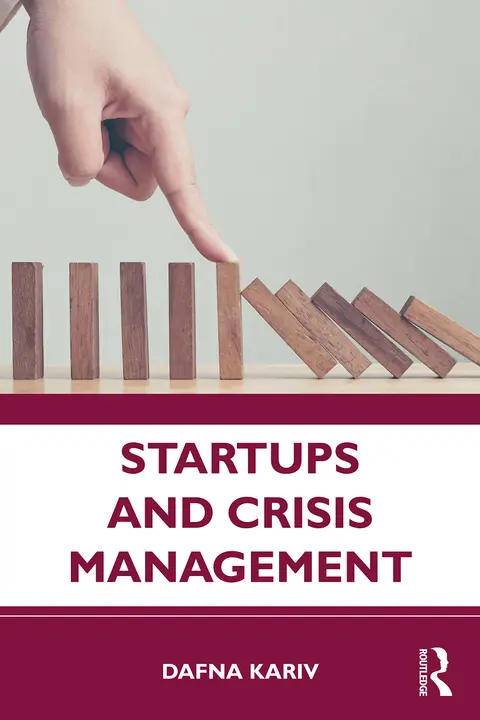 Cover of Startups and Crisis Management