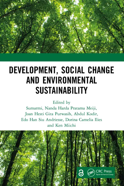 Cover of Development, Social Change and Environmental Sustainability
