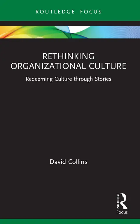 Cover of Rethinking Organizational Culture