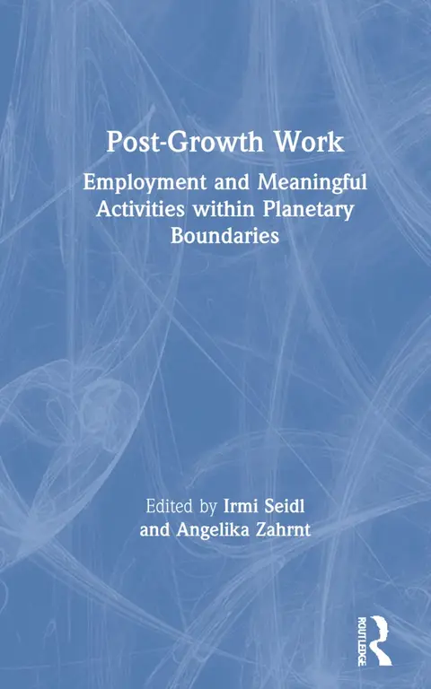 Cover of Post-Growth Work