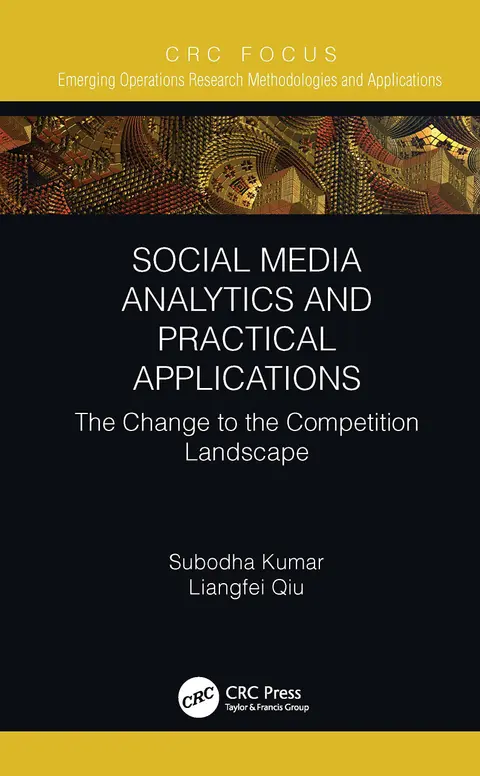 Cover of Social Media Analytics and Practical Applications