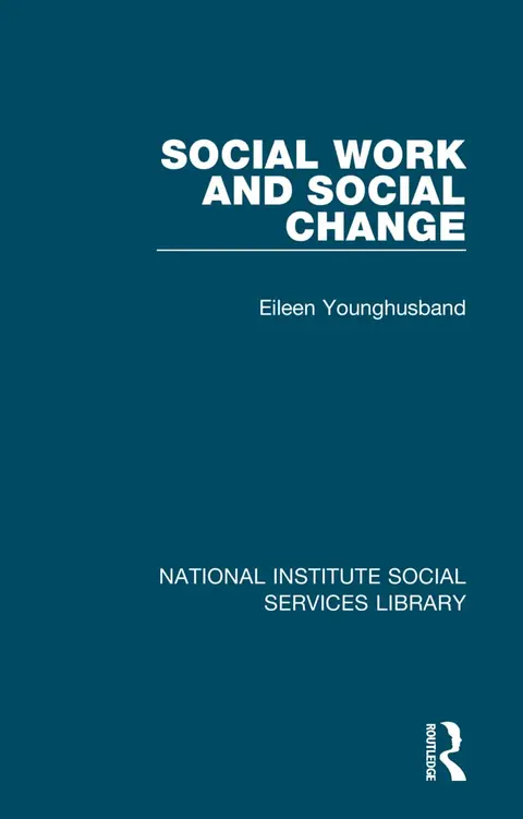 Cover of Social Work and Social Change