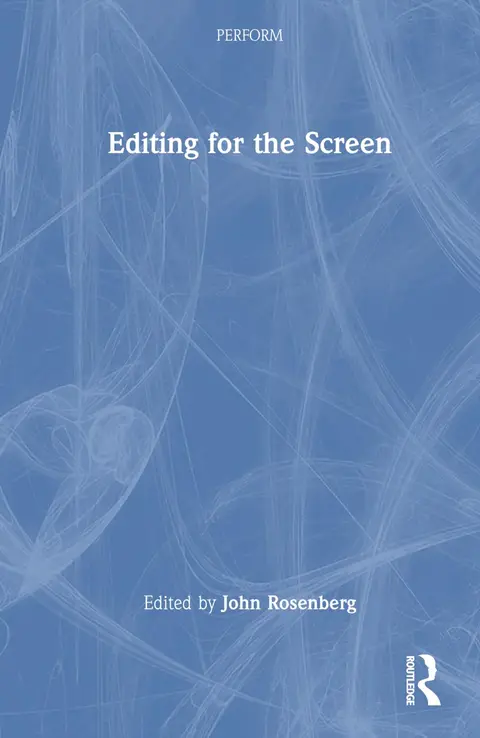 Cover of Editing for the Screen