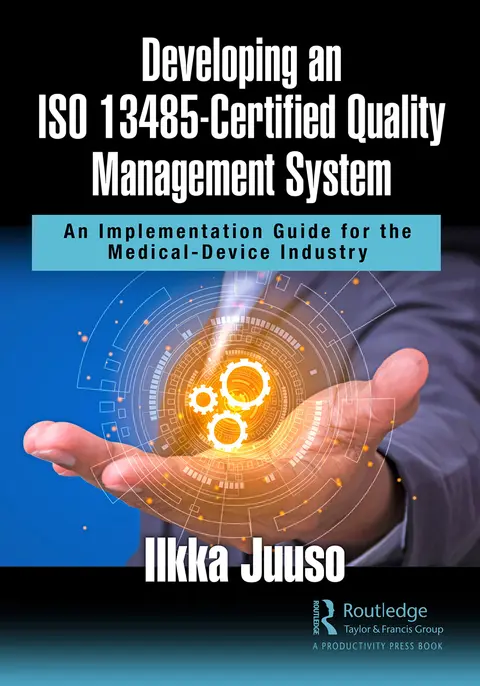 Cover of Developing an Iso 13485-certified Quality Management System