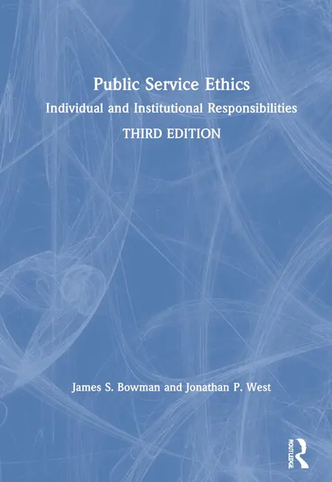 Cover of Public Service Ethics