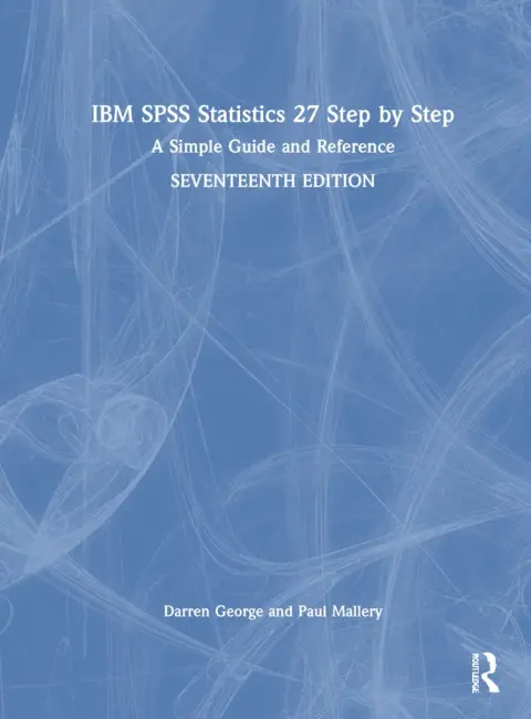 Cover of IBM SPSS Statistics 27 Step by Step