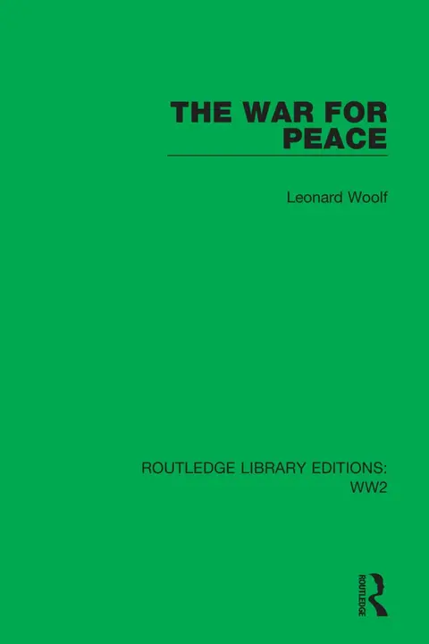 Cover of The War for Peace