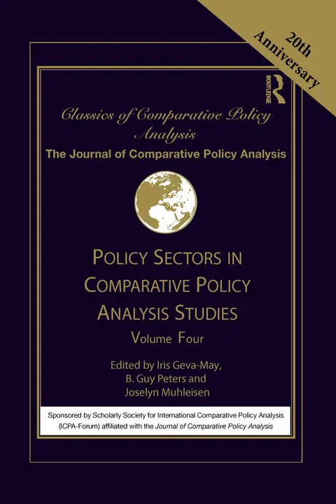 Cover of Policy Sectors in Comparative Policy Analysis Studies