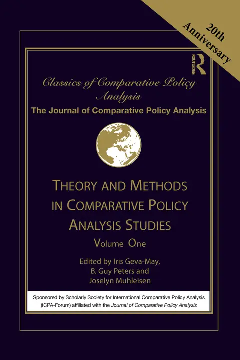Cover of Theory and Methods in Comparative Policy Analysis Studies (1)