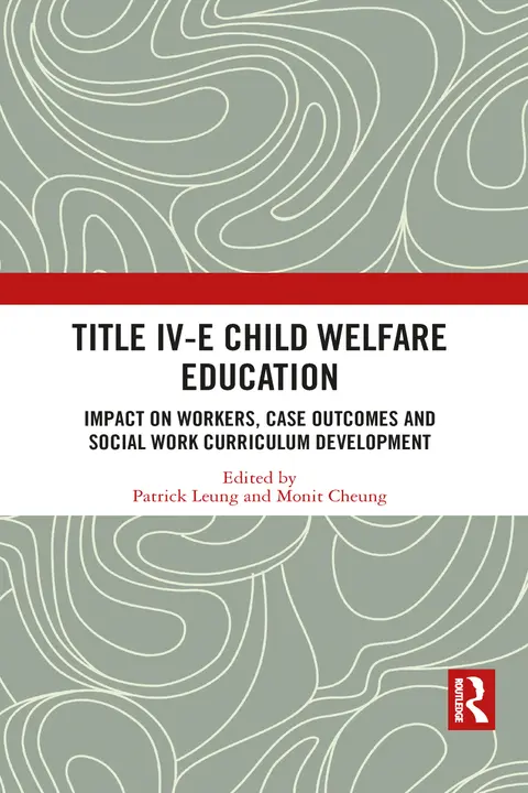 Cover of Title Iv-e Child Welfare Education