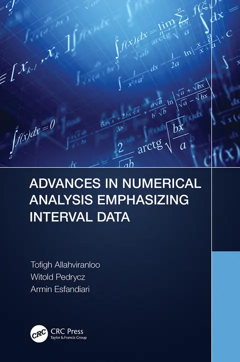 Cover of Advances in Numerical Analysis Emphasizing with Interval Data
