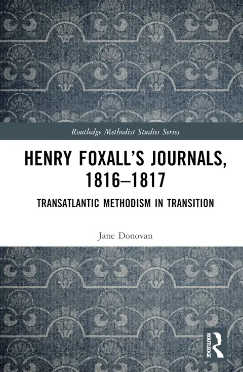 Cover of Henry Foxall’s Journals, 1816-1817